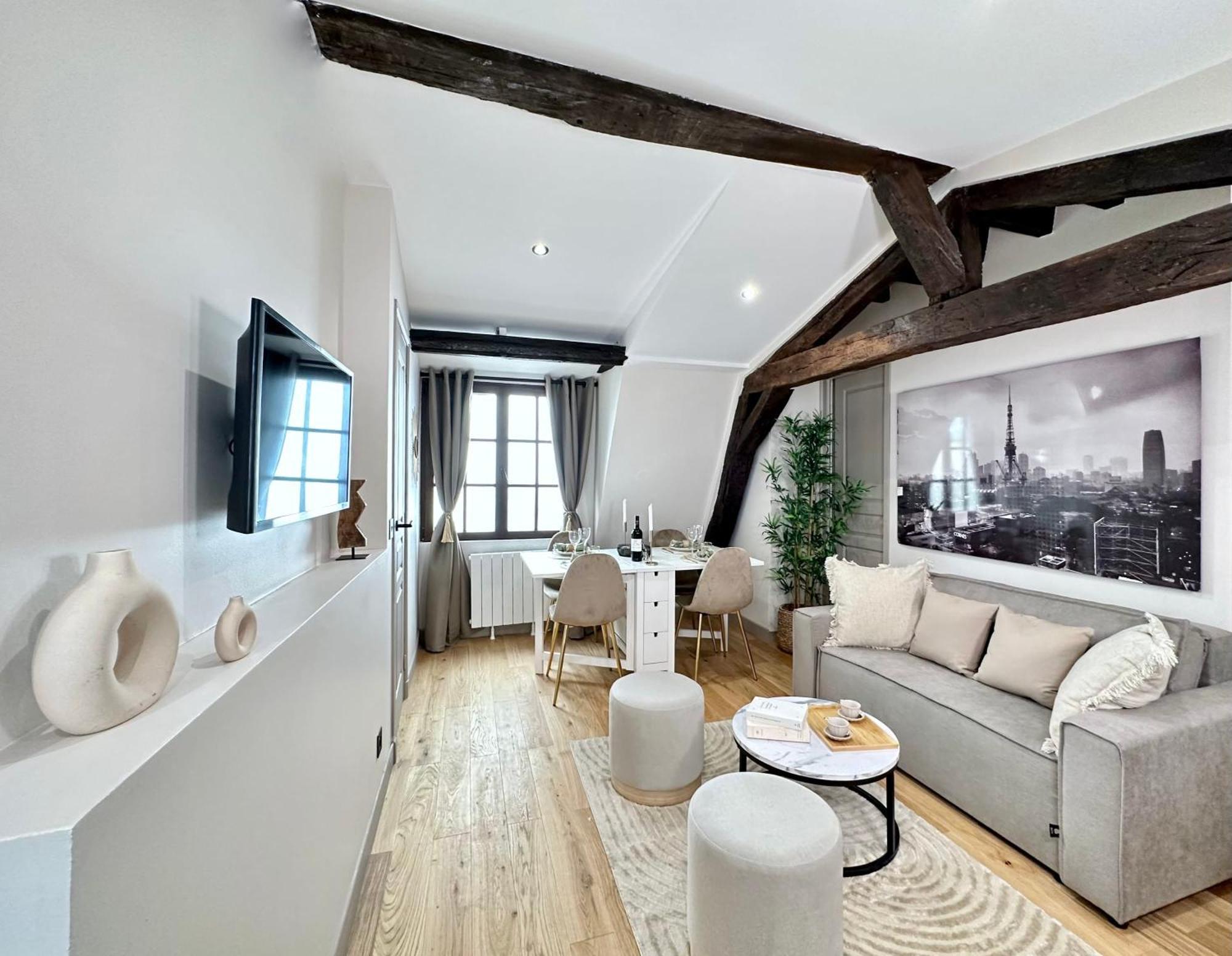 פריז Le Marais' Finest Luxurious Apartment מראה חיצוני תמונה